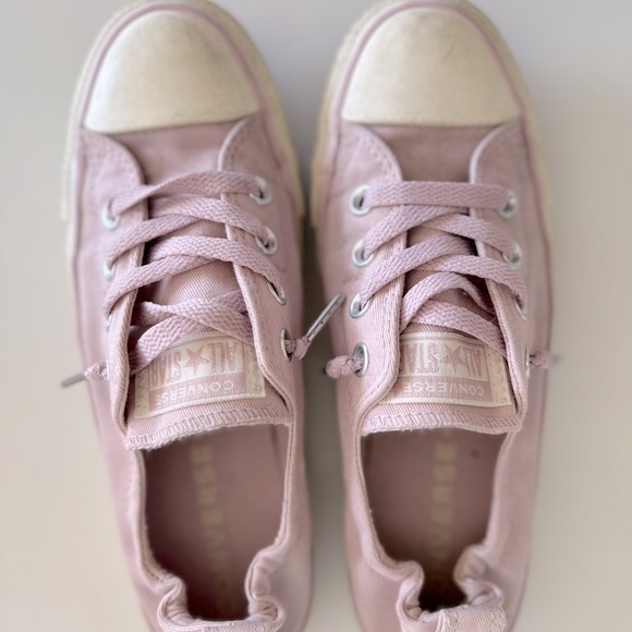 Retro Lavender Chuck Taylors - Picture 2 of 7